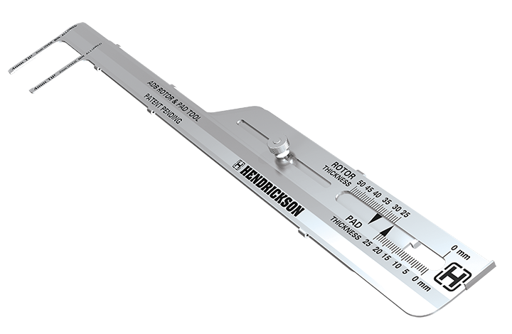 Hendrickson air disc brake wear indicator tool