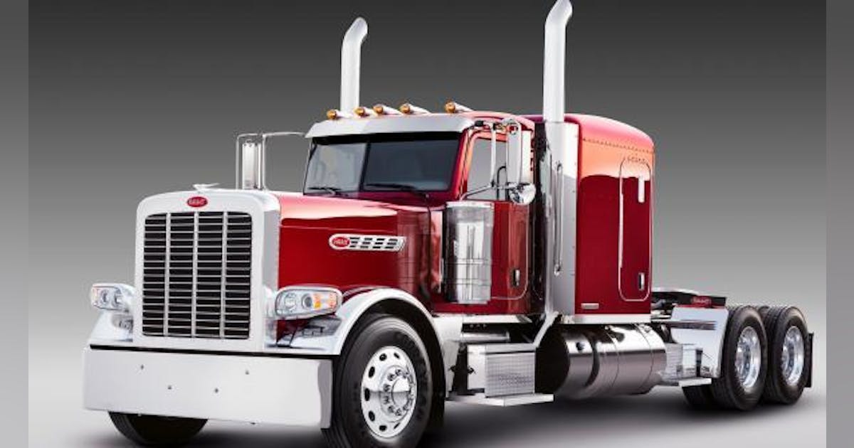 Peterbilt in Production with Special Edition Model 389 Trailer Body