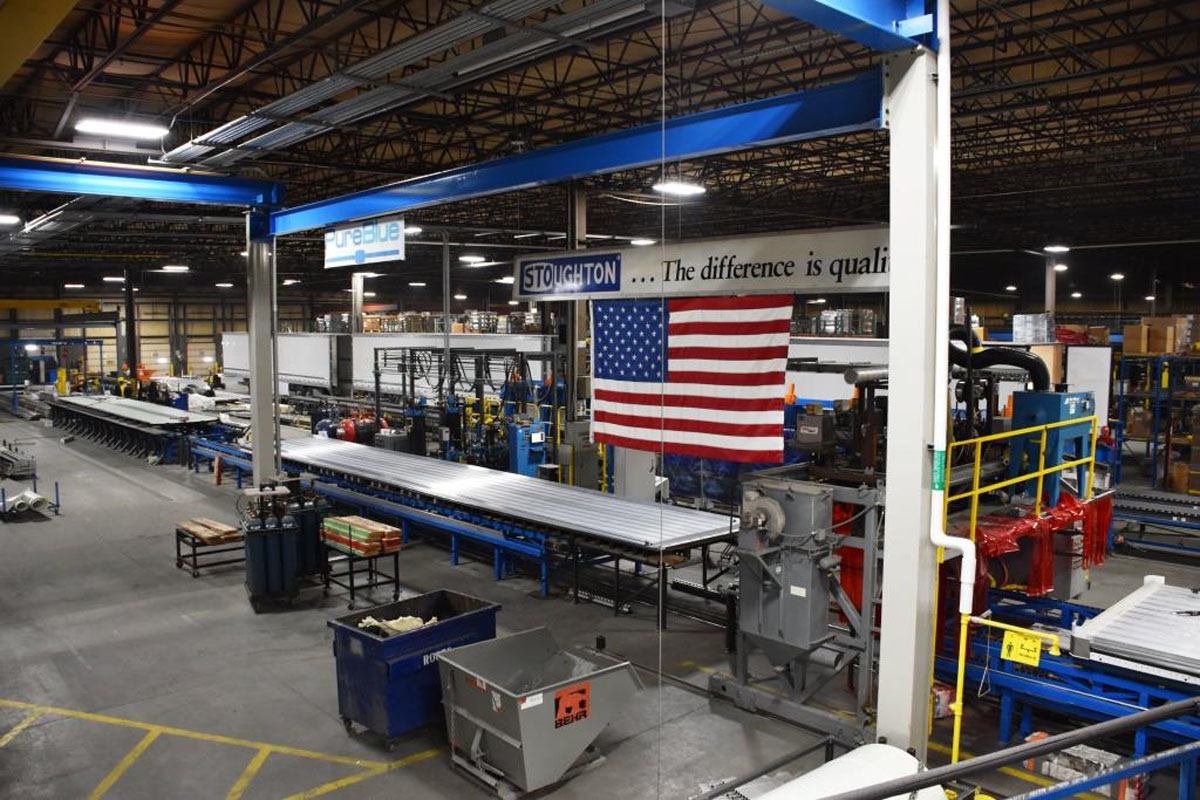 Stoughton's Evansville facility