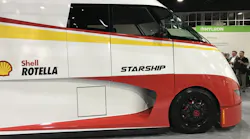 Shell truck