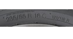 EU sidewall label EU sidewall label