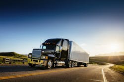 Mack Truck, Wabash National trailer Mack Truck, Wabash National trailer