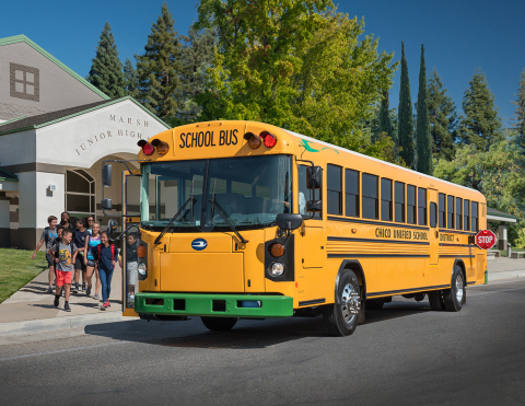 Blue Bird's new electric school bus