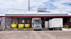 The new facility is set up with five shipping docksmdashthree for shipping and two for receivingnbsp