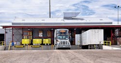 The new facility is set up with five shipping docksmdashthree for shipping and two for receivingnbsp The new facility is set up with five shipping docksmdashthree for shipping and two for receivingnbsp