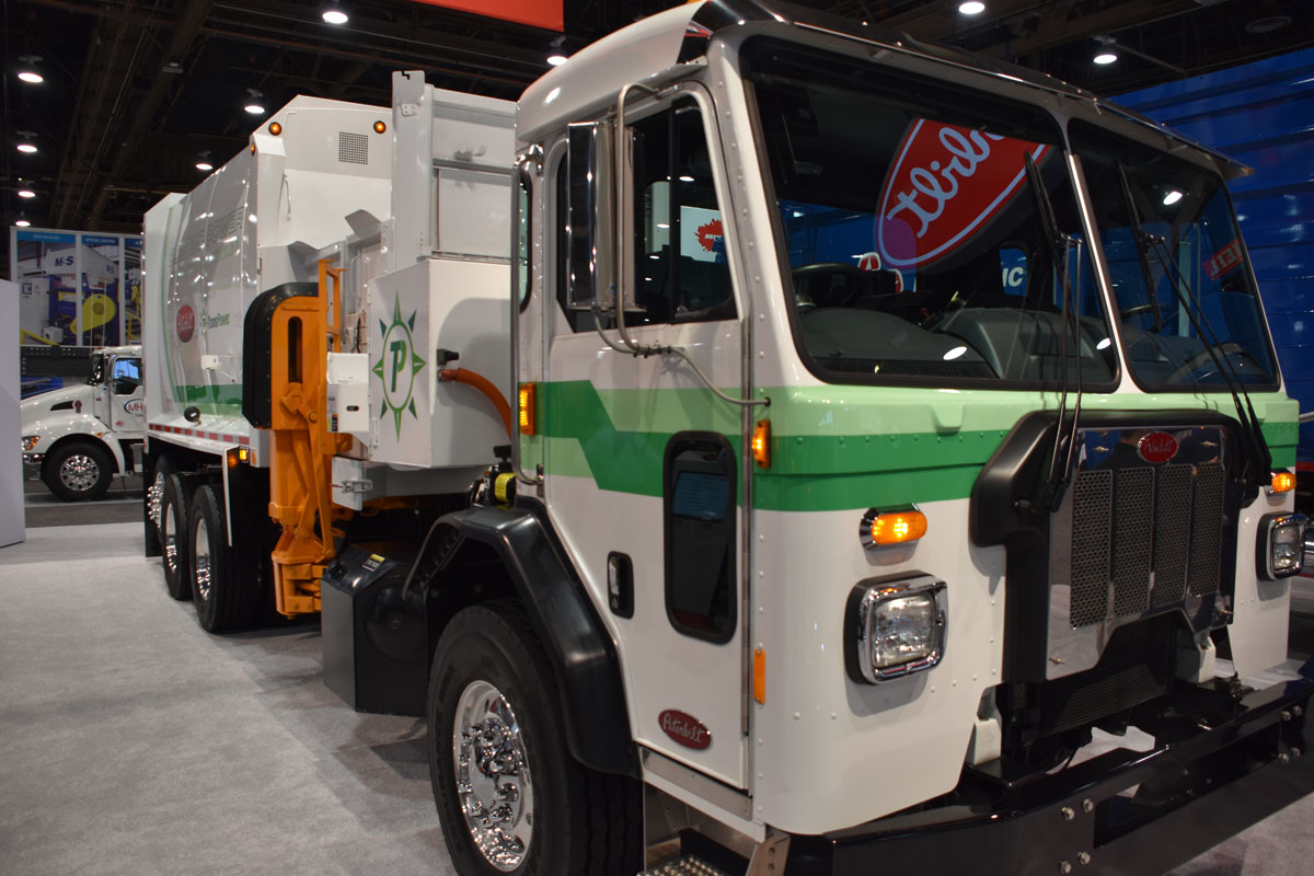 Peterbilt Model 520 electric demonstrator