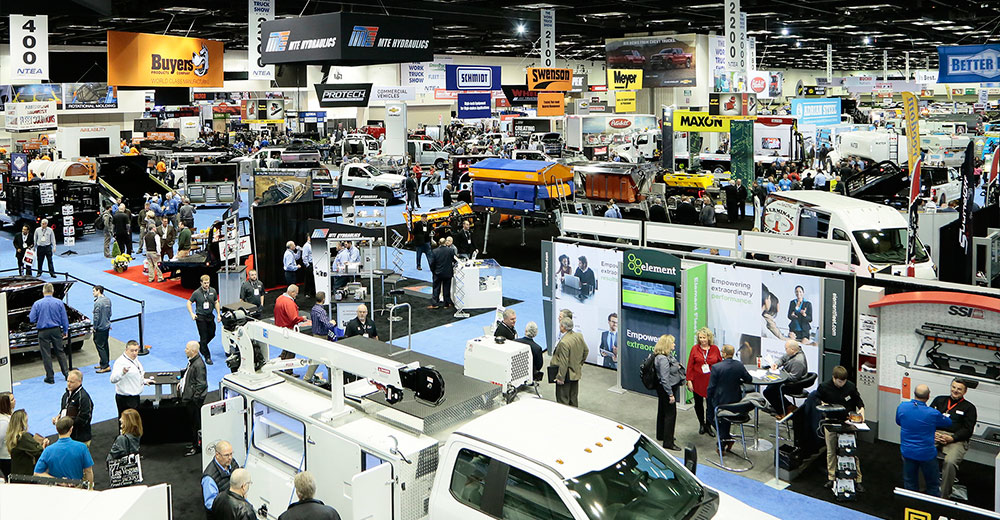 Work Truck Show 2018 convention floor