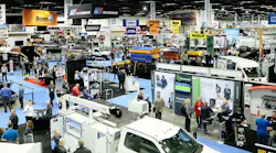 Work Truck Show 2018 convention floor