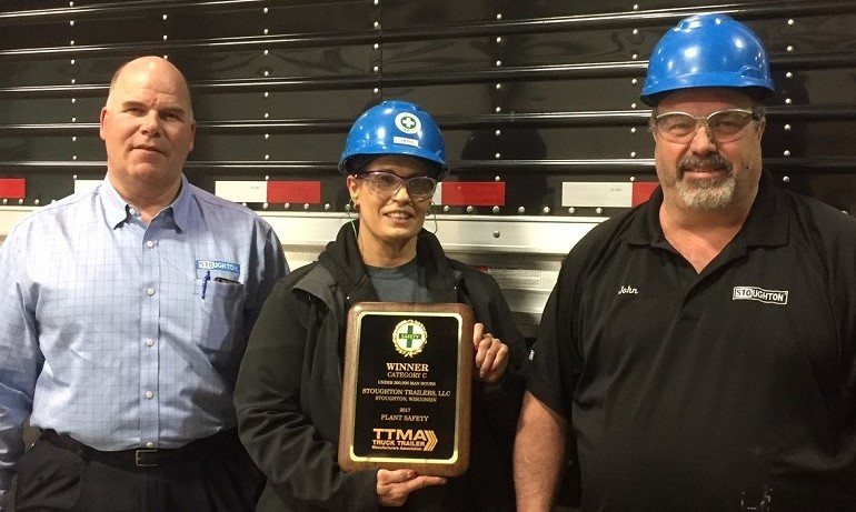 Stoughton Trailers safety award