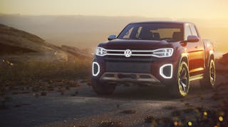 What might happen if Volkswagen brought a pickup back to the United States? This is the Volkswagen Atlas Tanoak concept, a hypothetical answer to that question, the company said earlier this year.