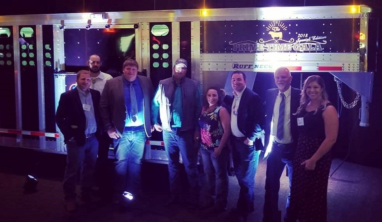 MH Eby livestock trailer donation