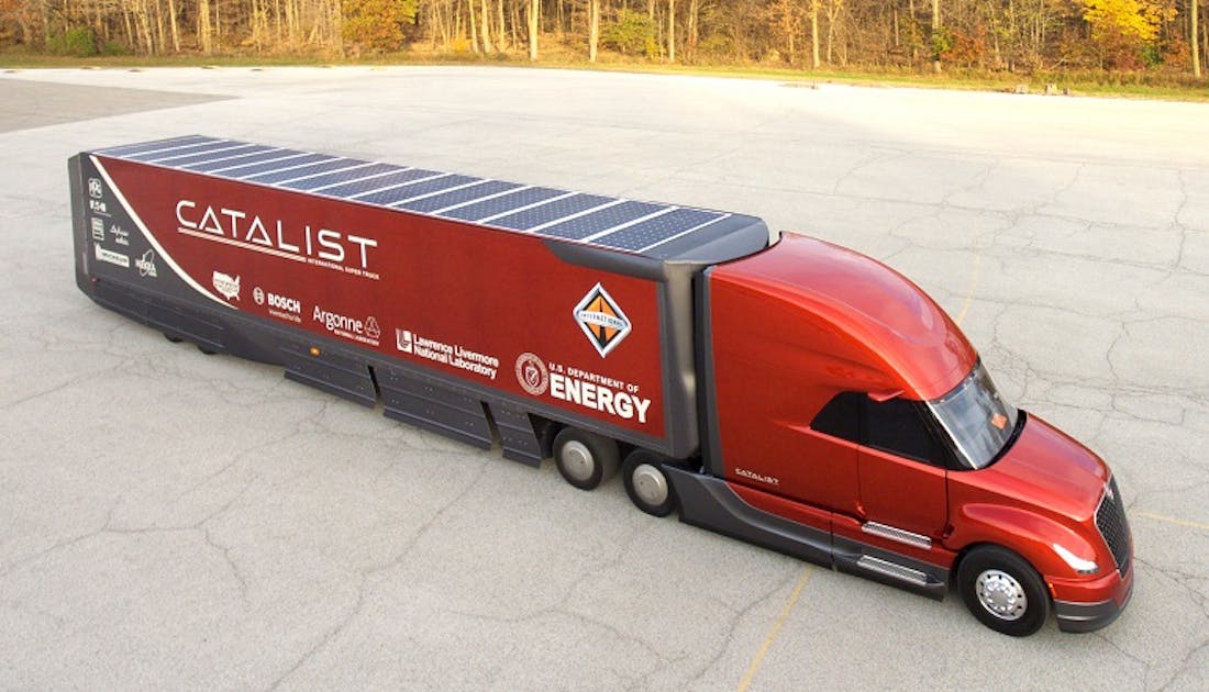 Solar panels: What's their place in trucking?