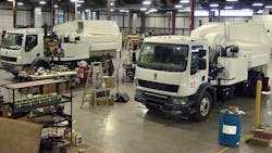 Glyvac units are built at Inland Technologiesrsquo manufacturing facility in Truro Nova Scotia and feature a Kenworth K370 cabover chassis with a 200inch wheelbase Glyvac units are built at Inland Technologiesrsquo manufacturing facility in Truro Nova Scotia and feature a Kenworth K370 cabover chassis with a 200inch wheelbase