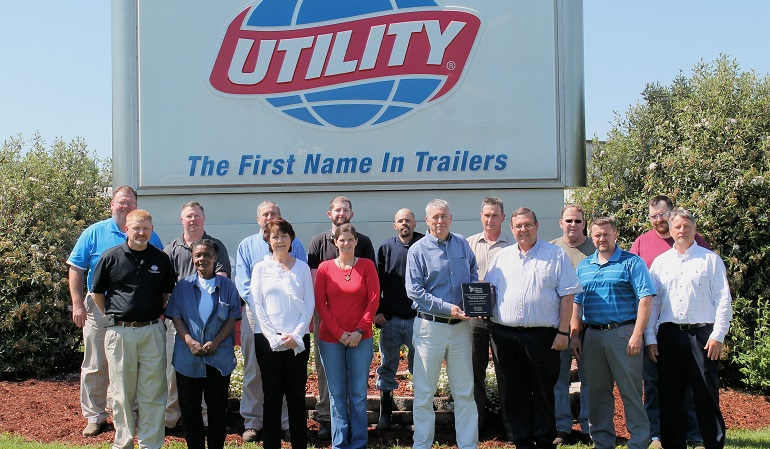 Utility's Glade Spring plant secures Liberty safety award Trailer