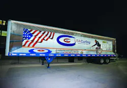 Utility Trailer takes to the ice Utility Trailer takes to the ice