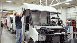 Utilimaster has ramped up production on the Reach a project that the Wakarusa IN truck body manufacturer has worked in partnership with Isuzu to develop Utilimaster has ramped up production on the Reach a project that the Wakarusa IN truck body manufacturer has worked in partnership with Isuzu to develop