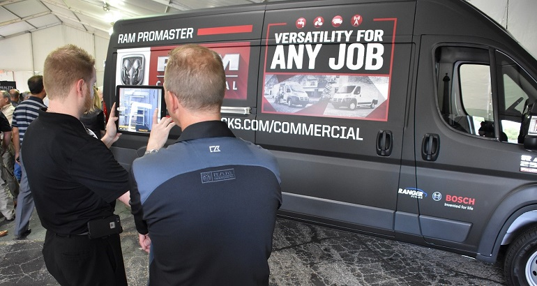 Cargo van versatility