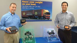AirWeigh Eugene OR is celebrating its 25th anniversary this year Steve Womack dealer sales manager and Martin Ambros president and CEO of AirWeigh display samples of products that the company has introduced recently AirWeigh Eugene OR is celebrating its 25th anniversary this year Steve Womack dealer sales manager and Martin Ambros president and CEO of AirWeigh display samples of products that the company has introduced recently