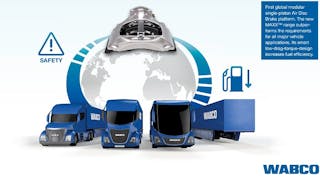 WABCO is simultaneously releasing a complete new generation range of high-performance MAXX single-piston air disc brakes for trucks, buses and trailers.