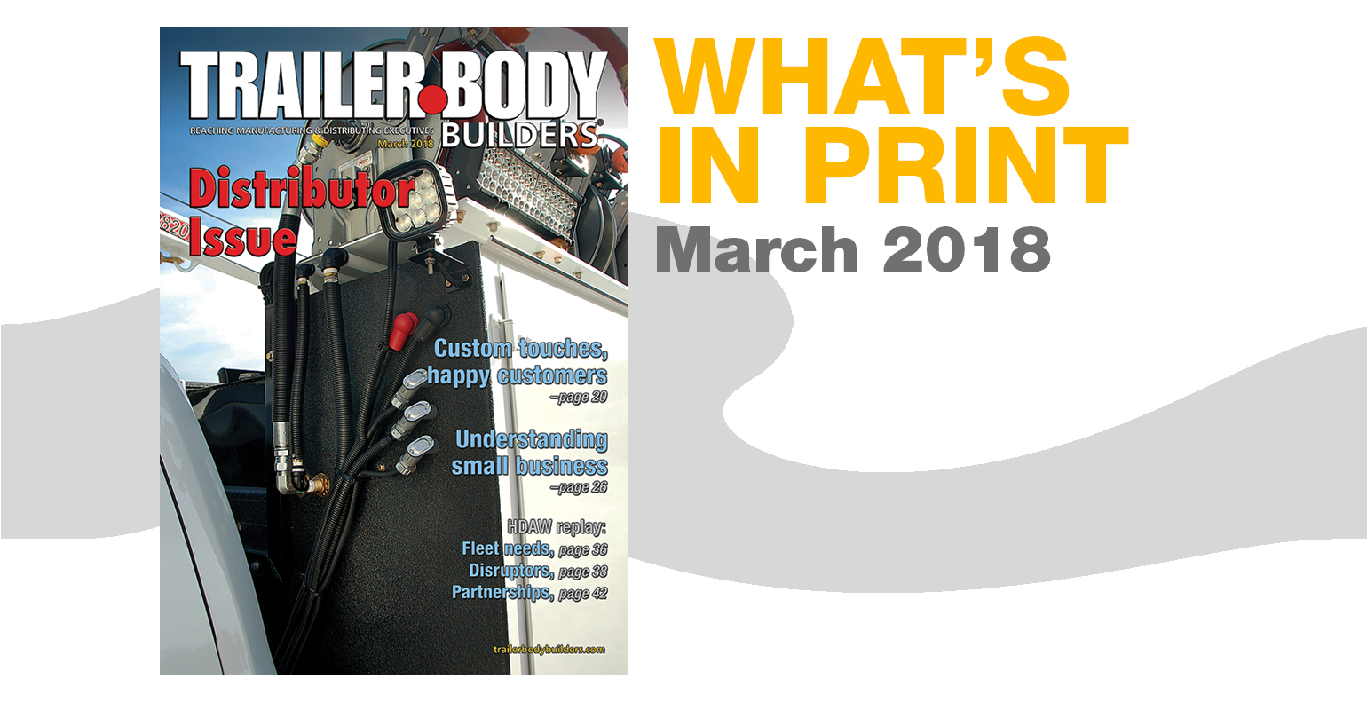 What's in Print promo image March 2018