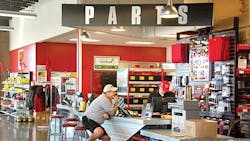 Freedom Truck Centers sells truck trailer and truck equipment parts from this 15000sqft showroom part of a new 53000sqft facility the company opened last year in Spokane WA Freedom Truck Centers sells truck trailer and truck equipment parts from this 15000sqft showroom part of a new 53000sqft facility the company opened last year in Spokane WA