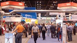 Part of the record Fabtech 2013 checks out the latest in welding equipment at McCormick Place in Chicago Fabricating and finishing equipment were displayed in an adjacent exhibit hallmdasha total of 650000 square feet of exhibits Part of the record Fabtech 2013 checks out the latest in welding equipment at McCormick Place in Chicago Fabricating and finishing equipment were displayed in an adjacent exhibit hallmdasha total of 650000 square feet of exhibits