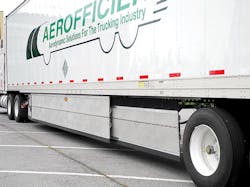 Aerofficient39s new quotSliderquot trailer fairing Aerofficient39s new quotSliderquot trailer fairing