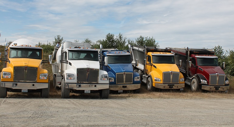 Kenworth truck family