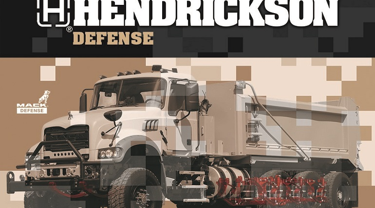 Hendrickson Mack dumper