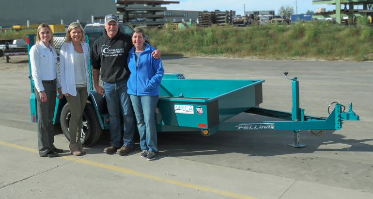 Trailer auction winner