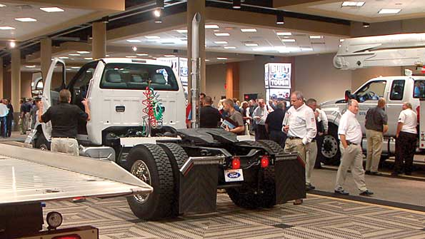 The new Ford F550 and 650 are designed for a wide range of commercial applications One service that Ford offers is custom frame hole piercing and length modifications The process is done at the factory before the frame is painted