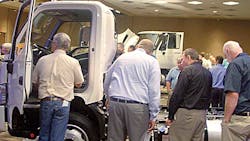 Hino announced a series of minor changes for 2016 One of those changes Upfitters now have a little more room for PTO installations on Hino chassis Hino announced a series of minor changes for 2016 One of those changes Upfitters now have a little more room for PTO installations on Hino chassis