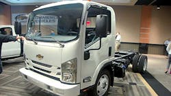 General Motors and Isuzu are once again partnering to produce low cab forward chassis General Motors and Isuzu are once again partnering to produce low cab forward chassis