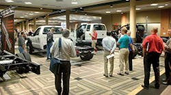 More than 500 people attended presentations and exhibitions of the latest offerings from chassis manufacturers during the NTEA Truck Product Conference 16-18.