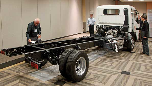 Increased payload capacity and a longer wheelbase option are among the changes Mitsubishi Fuso has brought to its line of Canter cabovers