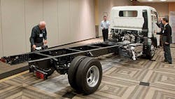 Increased payload capacity and a longer wheelbase option are among the changes Mitsubishi Fuso has brought to its line of Canter cabovers Increased payload capacity and a longer wheelbase option are among the changes Mitsubishi Fuso has brought to its line of Canter cabovers