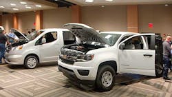 GM rolled out its new midsized pickup along with new compact van GM rolled out its new midsized pickup along with new compact van
