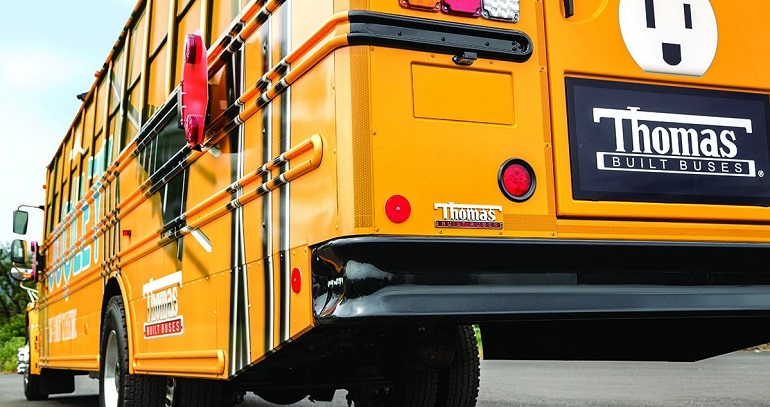 Thomas Built Proterra bus