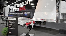 Wabash National features a reefer unit built with molded structural composite technology, a &lsquo;vast departure&rsquo; for the industry.
