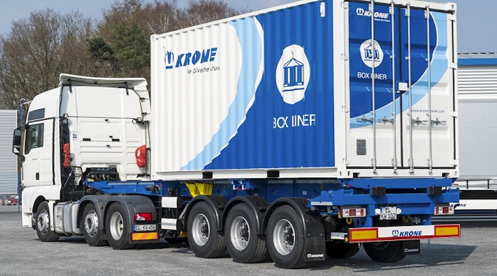 Trailerbodybuilders 12052 Krone Present The Ultimate In Container Carrier Flexibility