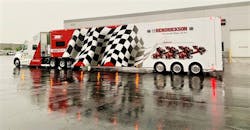 Hendrickson RLL trailer Hendrickson RLL trailer