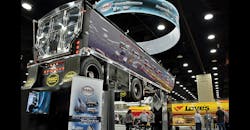 The MAC Trailer exhibit was hard to miss in the middle of the South Wing at this year&rsquo;s Mid-America Trucking Show.