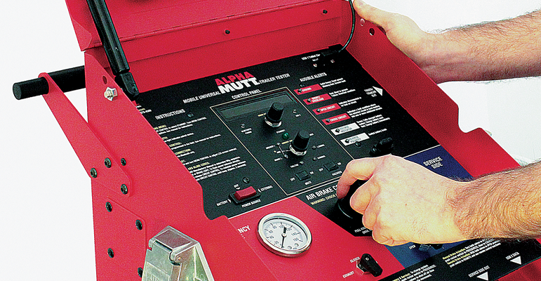 IPA ALPHA MUTT trailer tester