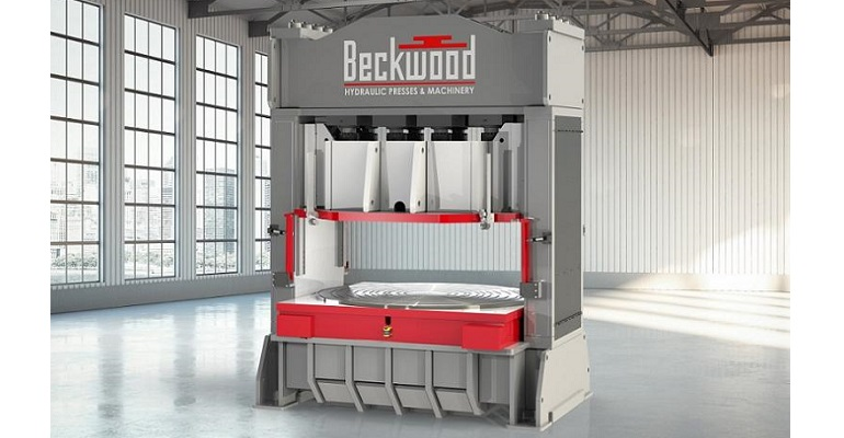 3,500-ton hydraulic bulge forming press