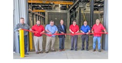 Talbert Manufacturing ribbon cutting Talbert Manufacturing ribbon cutting