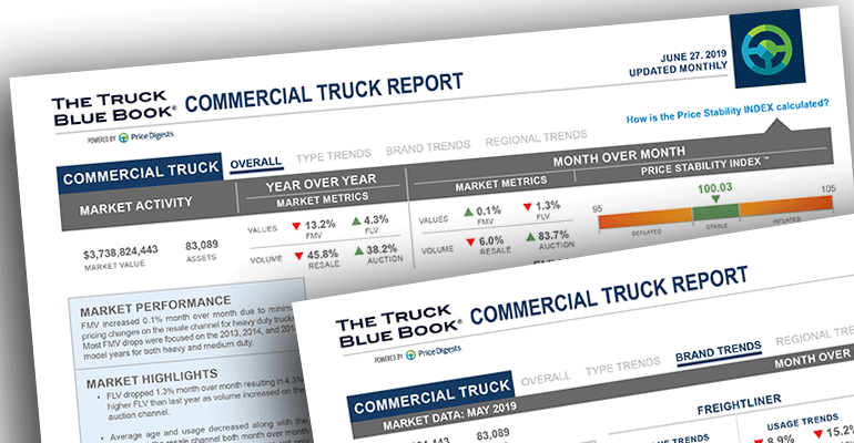 Price Digests Commercial Truck Report, June 2018