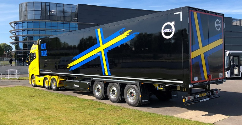 Volvo returns to Krone for high-quality trailers