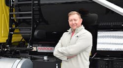 JD Stone, vice president and general manager at Industrial Welding and Supply, demands the highest quality components for his custom line of Colt branded, Hardox in my Body dump trucks.