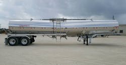 Andrews Logistics tank trailer Andrews Logistics tank trailer