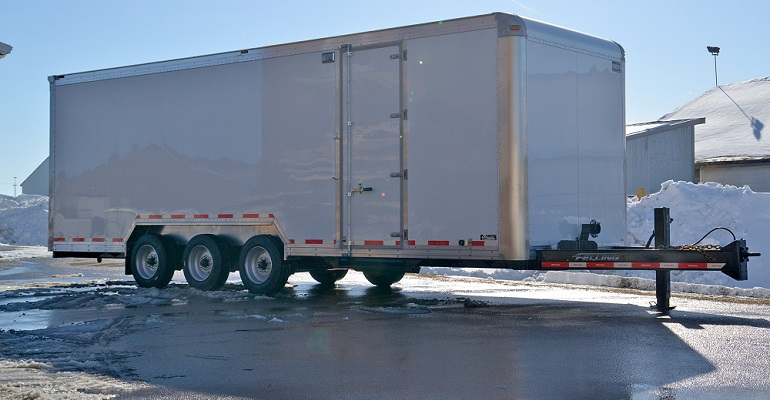 Custom Felling trailer